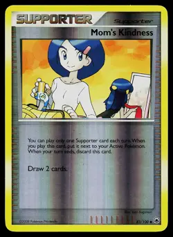 Pokemon Card - Mom's Kindness Majestic Dawn 83/100 Reverse Holo - Image 1