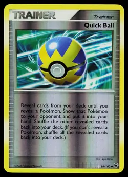 Pokemon Card - Quick Ball Majestic Dawn 86/100 Reverse Holo - Image 1