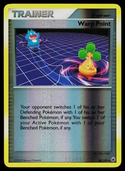 Pokemon Card - Warp Point Majestic Dawn 88/100 Reverse Holo - Image 1
