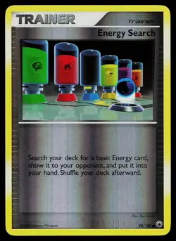 Pokemon Card - Energy Search Majestic Dawn 90/100 Reverse Holo - Image 1