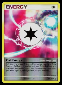 Pokemon Card - Call Energy Majestic Dawn 92/100 Reverse Holo - Image 1