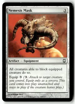 MTG Nemesis Mask - Darksteel Moderately Played English - Image 1
