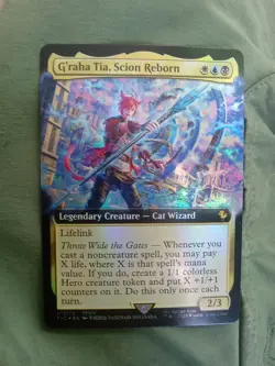 G'raha Tia, Scion Reborn - #172 Foil (Extended Art) Final Fantasy - Mtg MINT!! - Image 1