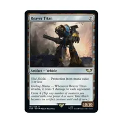 WOTC MTG - Universes Beyond: Warhammer 40,000 Reaver Titan (R) NM - Image 1