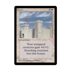 WOTC MtG Beta Castle (U) NM - Image 1