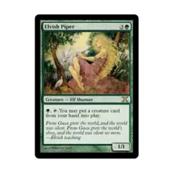 WOTC MtG 10th Ed Elvish Piper (R) Fair - Image 1