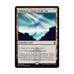 WOTC MTG Masters 25 Mikokoro, Center of the Sea (R) NM - Image 1