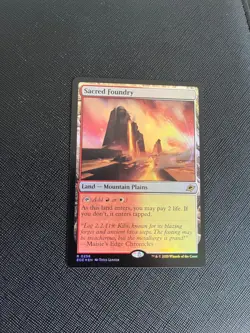 Sacred Foundry MTG Edge of Eternities FOIL English NM - Image 1