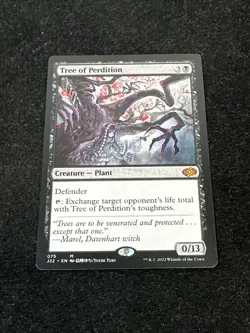 Tree of Perdition 075 Jumpstart 2022 MTG J22 Magic The Gathering Regular NM - Image 1