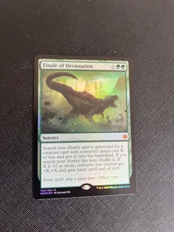 Finale of Devastation MTG War of the Spark English NM FOIL - Image 1