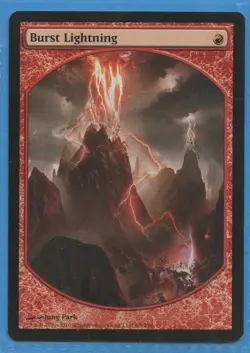 MTG: Player Rewards Textless: 2010: Burst Lightning - Image 1