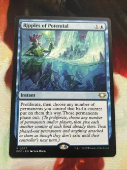 Ripples of Potential - MTG - Commander: Edge of Eternities - Excellent NM - Image 1