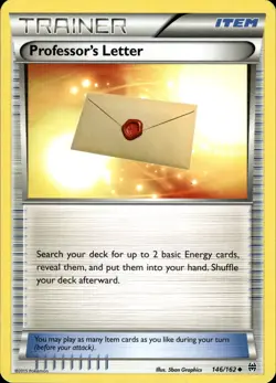 Professor's Letter 146/162 | XY - BREAKthrough | Pokemon TCG | ENG | Uncommon - Image 1