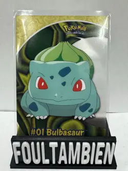 2000 Topps Pokemon TV Animation Series 2 #PC2 Bulbasaur Clear Card - Image 1