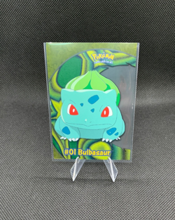 2000 Topps Pokemon TV Animation Series 2 #PC2 Bulbasaur Clear Card - Image 1