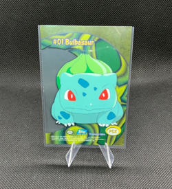 2000 Topps Pokemon TV Animation Series 2 #PC2 Bulbasaur Clear Card - Image 2