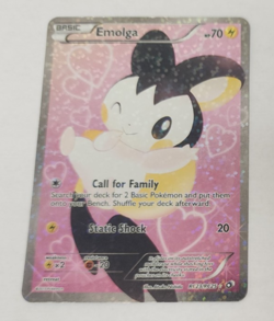 Pokemon TCG Trading Card Game Emolga RC23/RC25 Foil Heavily Played HP x1 - Image 1