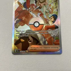 Pokemon TCG Paldean Fates Arven 235/091 Special Illustration Rare - Image 2