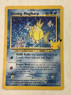 Pokemon Card Shining Magikarp Celebrations Classic Collection 66/64 Holo Rare - Image 3