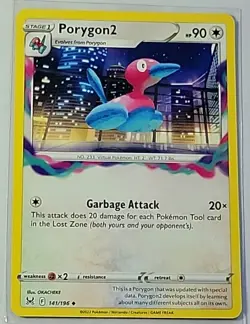 Pokemon Porygon2 Lost Origin Card 141/196 - Image 1