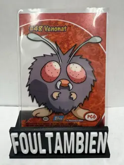 Topps Pokemon TV Animation Edition Venonat Clear Card - Image 2