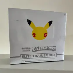 Pokemon Celebrations Elite Trainer Box ETB 25th Anniversary - Brand New Sealed - Image 1