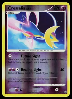 Pokemon Card - Cresselia Majestic Dawn 2/100 Reverse Holo - Image 1
