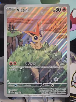 Victini 208 JUMBO CARD Black Star Promo Black Bolt & White Flare Pokemon NM x1 - Image 2