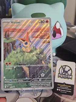 Victini 208 JUMBO CARD Black Star Promo Black Bolt & White Flare Pokemon NM x1 - Image 5