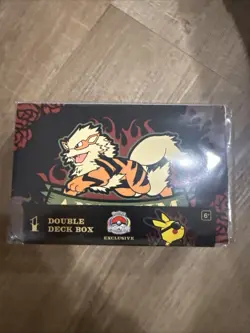 Pokemon TCG: World Championship Anaheim 2025 Double Deck Box Arcanine - Image 1