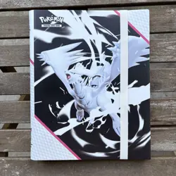 Pokemon 2025 White Flare Binder **BINDER ONLY** BRAND NEW - Image 1