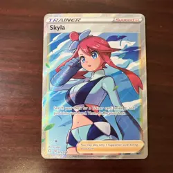 Pokemon Card - Skyla Shining Fates 072/072 Full Art Mint+ - Image 1
