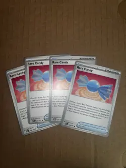 4 X RARE CANDY 089/091 UNCOMMON Paldean Fates Pokemon - Image 1