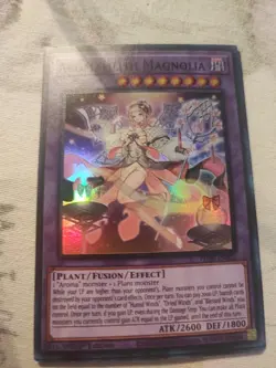 Yugioh! Aromalilith Magnolia - PHNI-EN039 - Super Rare - 1st Edition Near Mint, - Image 1