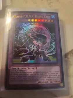 Ukiyoe-P.U.N.K. Rising Carp - BLMR-EN072 - Ultra Rare - 1st Edition Yugioh - Image 1
