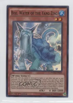 Bixi Water of the Yang Zing 1st Ed. YuGiOh Duelist Alliance #DUEA-EN030 - Image 1