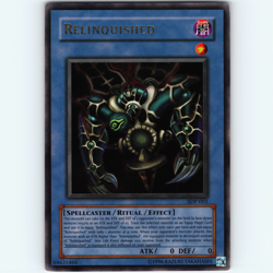 Yugioh Relinquished SDP-001 Unlimited Ultra Rare Holo - LP 💎 - Image 1