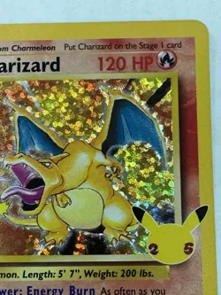 Pokemon Charizard 2021 Celebrations Classic Collection Holo Rare Card 4/102 - Image 5