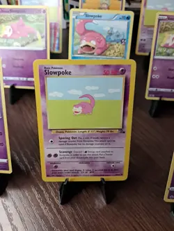 Pokemon TCG Slowpoke And Slowking 9 Card Lot (1 Reverse Holo) - Image 3