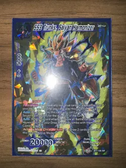SS3 Trunks Saiyan Harmonizer - BT7-126 ISR - FOIL Dragon Ball Super Card Game NM - Image 1