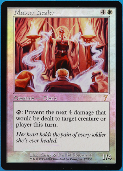 Master Healer FOIL 7th Edition NM White Rare MAGIC CARD (ID# 500361) ABUGames - Image 1