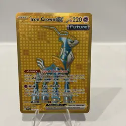 Iron Crown ex 216/162 Temporal Forces Holo Pokemon TCG Trading Card Game - Image 1