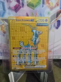 Iron Crown ex 216/162 Temporal Forces Holo Pokemon TCG Trading Card Game - Image 1
