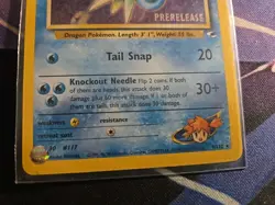 Prerelease Misty's Seadra 9/132 Gym Heroes Holo Rare Vintage Pokemon Card - Image 3
