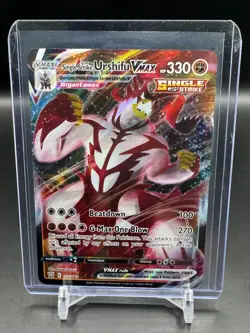 Single Strike Urshifu VMAX 086/163 SWSH05: Battle Styles Pokemon Card - Image 1
