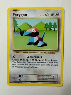 Pokemon card Porygon 71/108 Uncommon XY Evolutions Lightly Played - Image 1