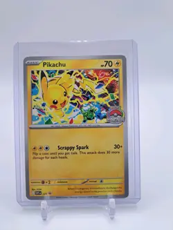 Pokemon Pikachu Promo 2025 World Championships SVP EN 225 Pokemon Card Worlds - Image 1