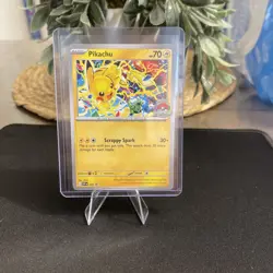 Pokemon Pikachu Promo 2025 World Championships SVP EN 225 Pokemon Card Worlds - Image 1