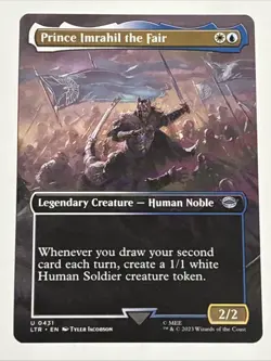 MTG Lord of the Rings Prince Imrahil the Fair Borderless 0431 NM - Image 1