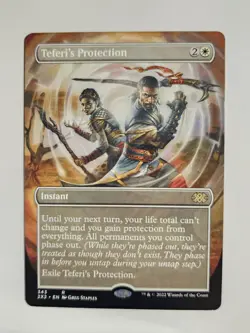 Teferi's Protection (Borderless) Mtg Double Masters 2022 Regular Nm - Image 1
